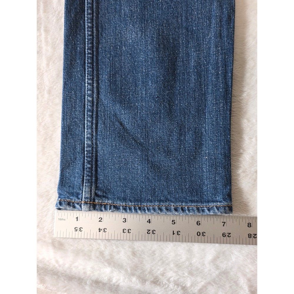 Ralph Lauren 650 Thompson Straight Leg Blue Denim Jeans 32x32 Med Wash Stretch - Picture 9 of 12